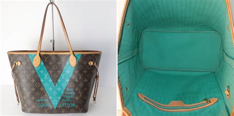 what does the inside of a louis vuitton look like